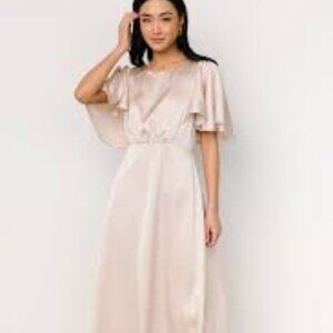 Baltic Born Cinta Midi Dress Champagne